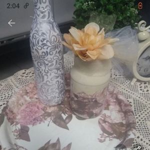 Vintage decoupage serving tray